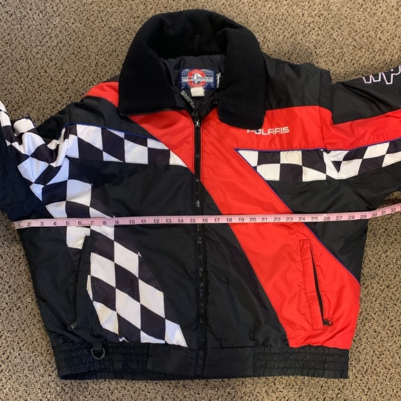 Vintage Polaris Indy Checkered Coat - Picture 8 of 9